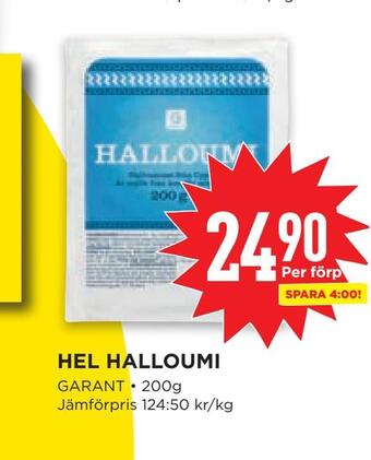 Willys Hel halloumi erbjuda
