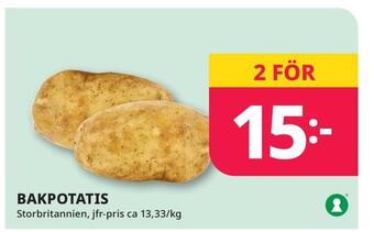 Tempo Bakpotatis erbjuda