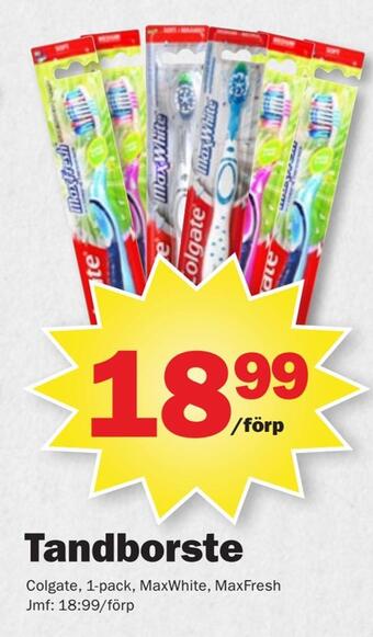 Pekås Tandborste erbjuda