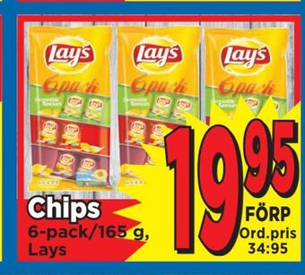 Supergrossen Chips erbjuda
