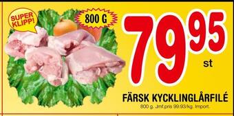 Nya Pulsen Färsk kycklinglårfilé erbjuda