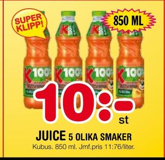 Nya Pulsen Juice erbjuda