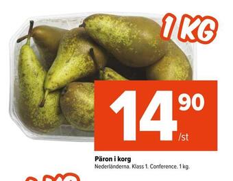 Coop Extra Päron i korg erbjuda