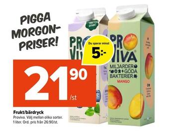 Coop Extra Frukt/bärdryck erbjuda