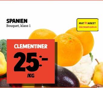 MatArket Clementiner erbjuda