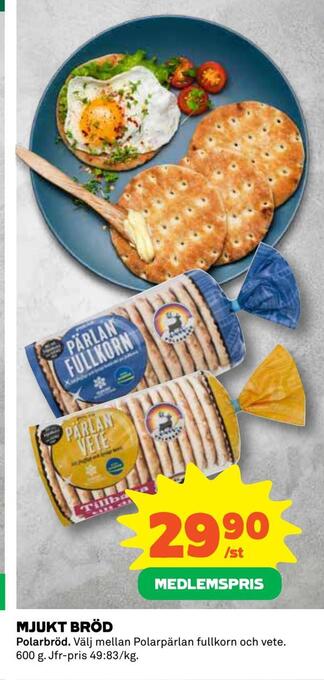 Coop Mjukt bröd erbjuda
