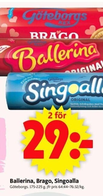 ICA Supermarket Ballerina, Brago, Singoalla erbjuda