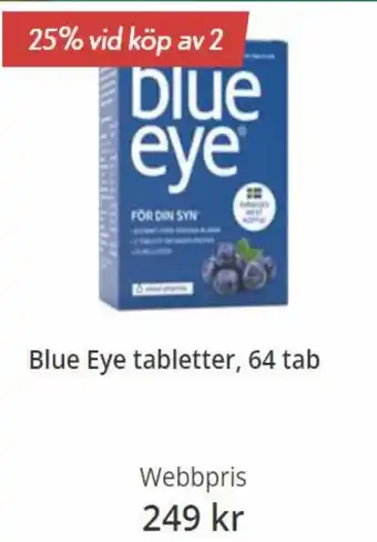 Blue Eye Tabletter, 64tab