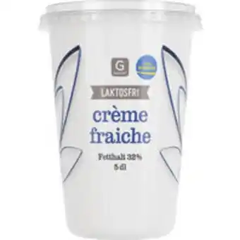Willys Crème fraîche laktosfri 32% erbjuda