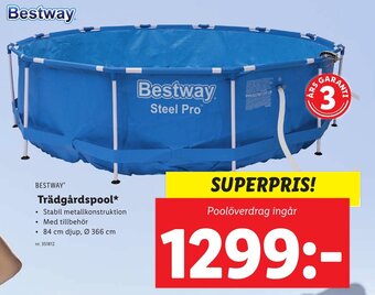 Lidl Bestway Trädgårdspool* erbjuda