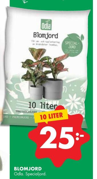 ÖoB Blomjord erbjuda