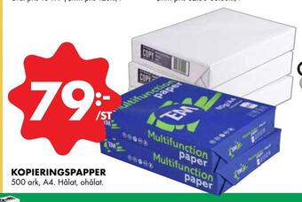 ÖoB Kopieringspapper erbjuda