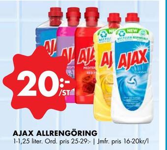 ÖoB Ajax allrengöring erbjuda