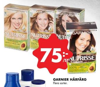 ÖoB Garnier hårfärg erbjuda