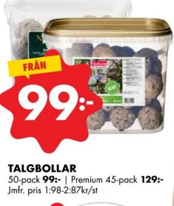 ÖoB Nature talgbollar erbjuda