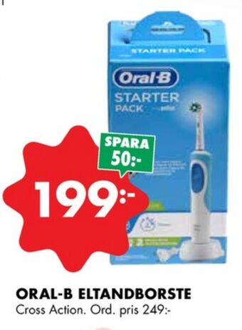 ÖoB Braun oral-b eltandborste erbjuda