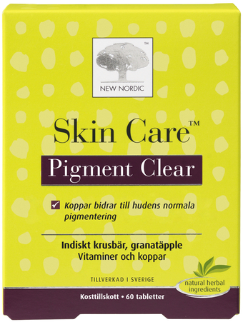 Apotek Hjärtat New nordic skin care pigment clear 60 st erbjuda