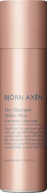 Björn axén dry shampoo melon mist 150 ml