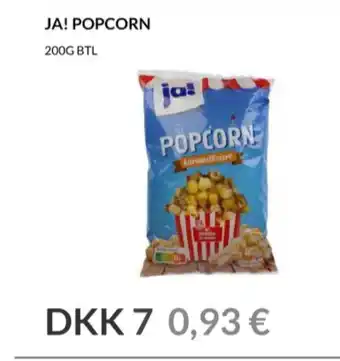Ja popcorn