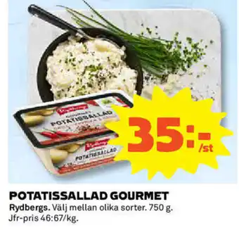 Rydbergs Potatissallad Gourmet 750g