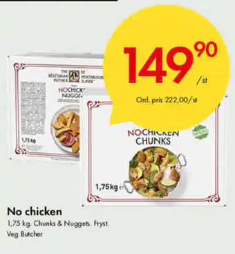 Snabbgross No Chicken erbjuda