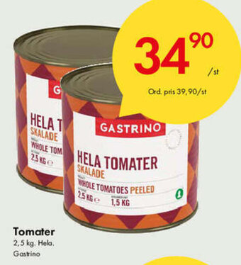 Snabbgross Tomater erbjuda
