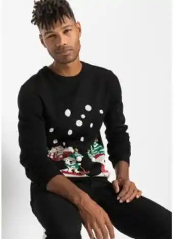 Bonprix Tröja med julmotiv erbjuda