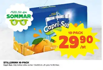Capri-Sun Stilldrink 10-pack 200ml