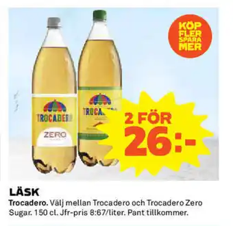 Trocadero Läsk 150cl