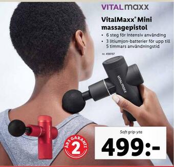 Lidl Vitalmaxx® mini massagepistol erbjuda