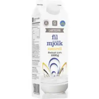 Willys Filmjölk naturell laktosfri 3% erbjuda