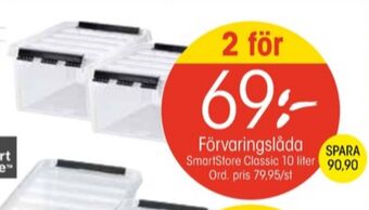 EKO Smartstore förvaringslådor erbjuda