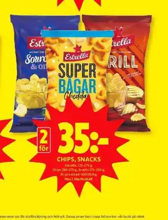 ICA Kvantum Estrella ostbågar erbjuda