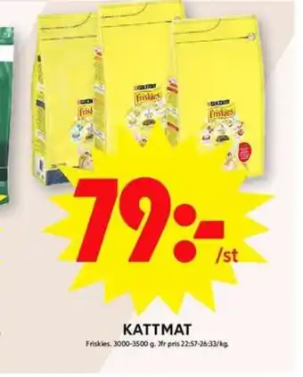 ICA Maxi Friskies kattmat erbjuda