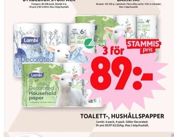 ICA Maxi Decorated hushållspapper erbjuda