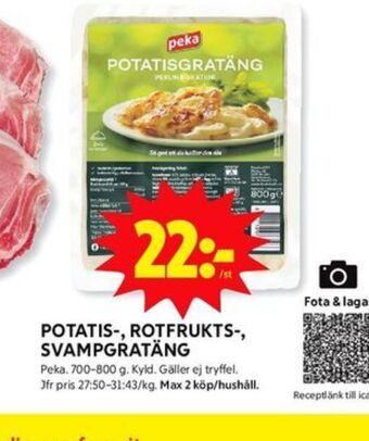 ICA Kvantum Peka potatisgratäng erbjuda