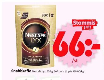 ICA Supermarket Nescafé lyx instant kaffe erbjuda
