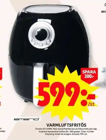 ICA Maxi Emerio fritös erbjuda