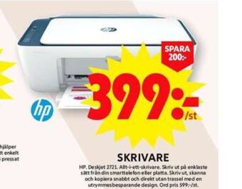 ICA Maxi Hp printer all-in-one erbjuda