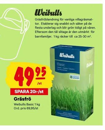 City Gross Gräsfrö erbjuda