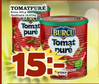 Matdax Tomatpuré erbjuda