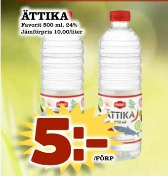 Matdax Ättika erbjuda