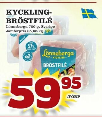 Matdax Kycklingbröstfilé erbjuda