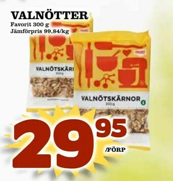 Matdax Valnötter erbjuda