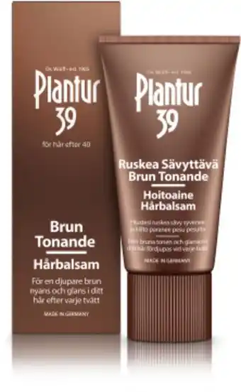Plantur 39 balsam brun ton, 150 ml