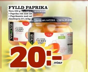 Matdax Fylld paprika erbjuda