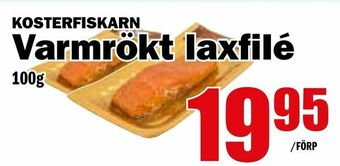 Matdax Varmrökt laxfilé erbjuda