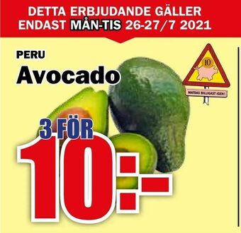 Matdax Avocado erbjuda