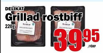 Matdax Grillad rostbiff erbjuda
