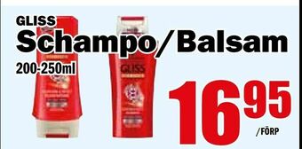 Matdax Schampo/Balsam erbjuda